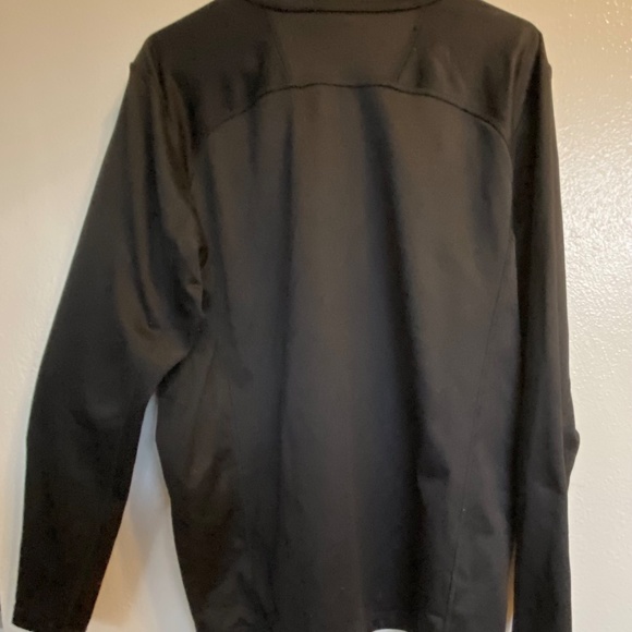 The North Face Men's Size Large Polyester Lightweight Outer Shell 1/4 Zip front - Picture 7 of 7